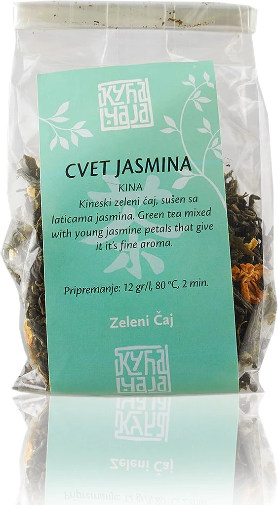 Cvet jasmina - kineski zeleni čaj sa laticama jasmina 50 g