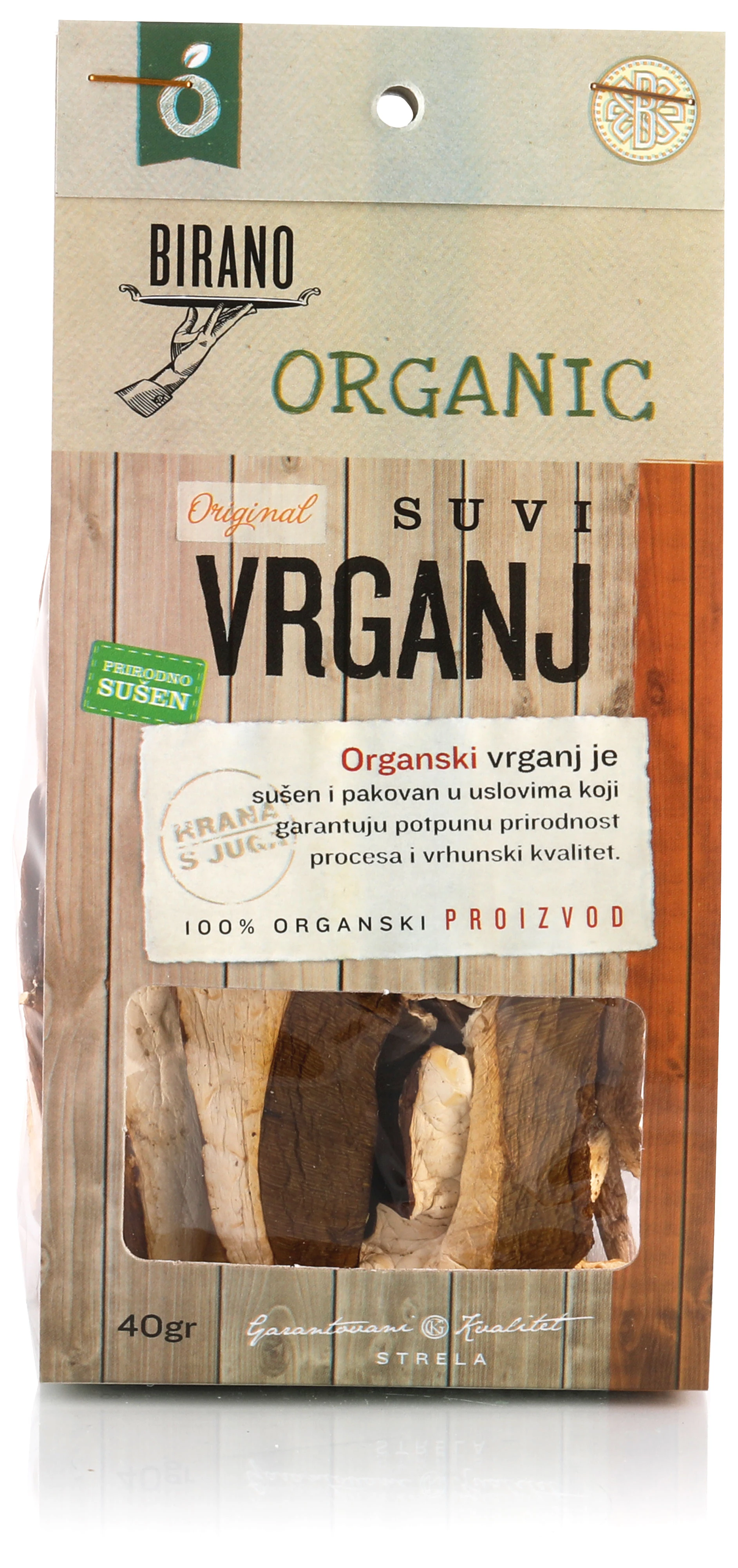 Suvi vrganj (organski proizvod) 40 g