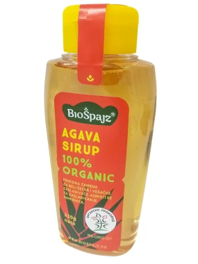 Agava sirup (organski proizvod) 330 g Bio Špajz