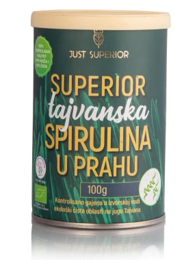 Spirulina u prahu (organski proizvod) 100 g Just Superior