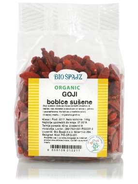 Sušene godži bobice (organski proizvod) 100 g Bio Špajz